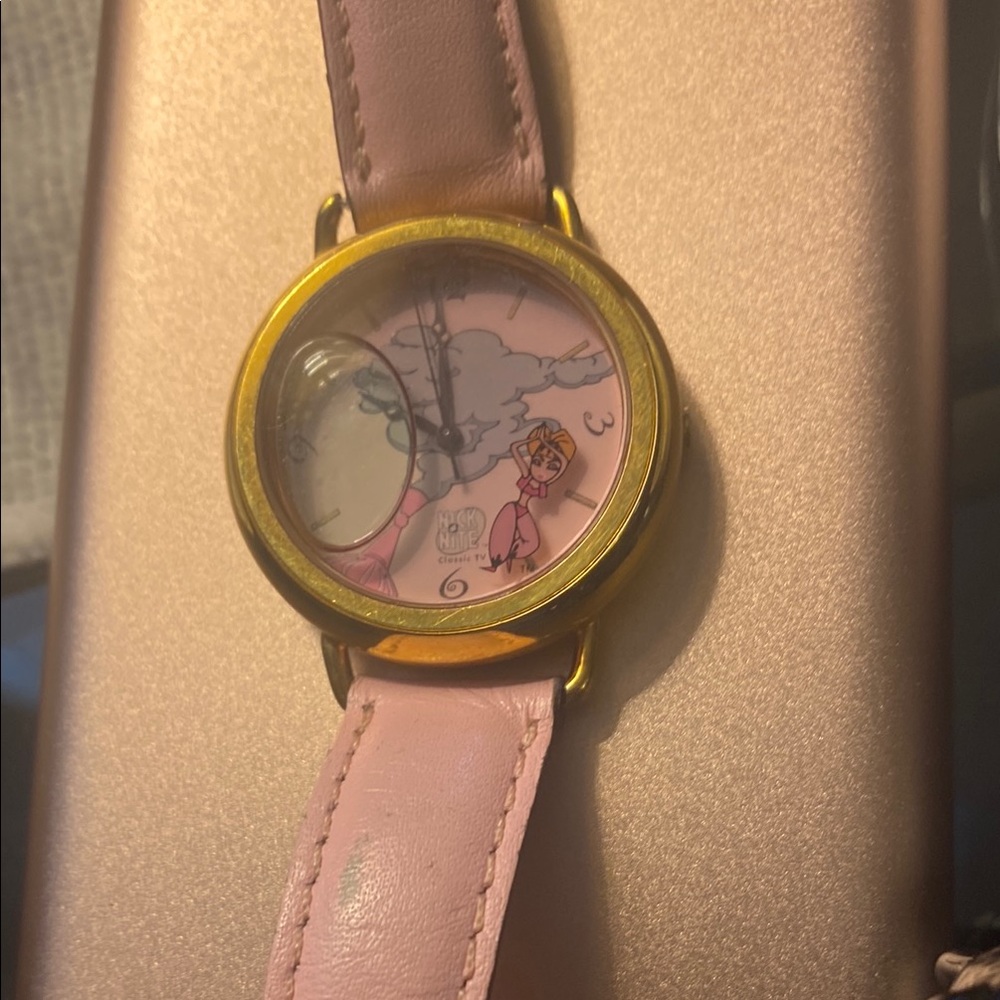 Pink Princess Watch with Gold Accents “Eeyore” watch